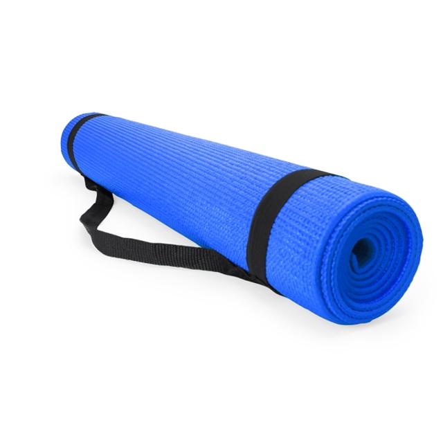 YOGAMATTE + TRENINGSSTRIKKER - 3 PK - 3 MOTSTANDSNIVÅER, ESKE MED 20 STK