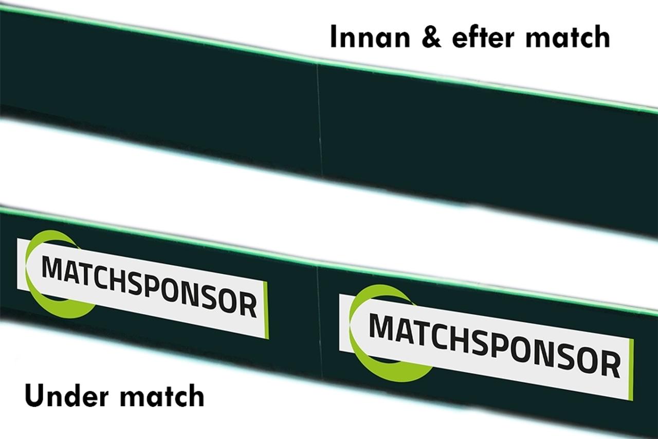 TCT Rink-Tech Vantreklame Re-Use 40cm x 180 cm