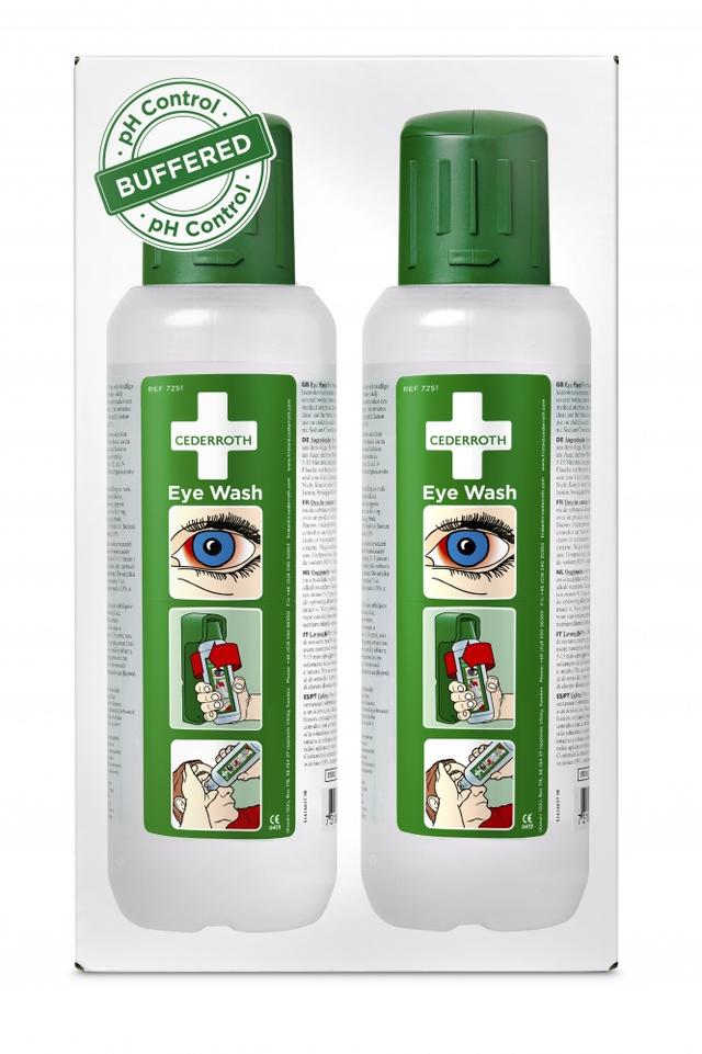 Øyeskyllevæske 500 ml 2 pk