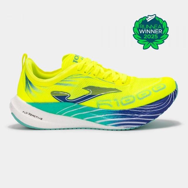 Joma R-1000 Konkurransesko med karbonplate Fluor Yellow